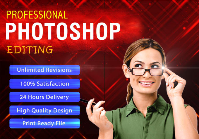 do any professional photoshop job in 24 hours