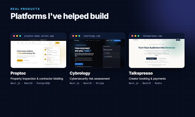 build your saas mvp or full stack web application