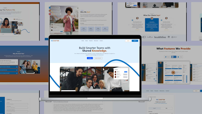 develop a website and app