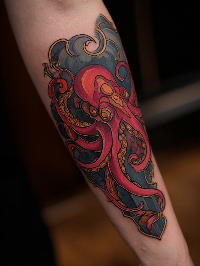 professionally design your sleeve tattoo