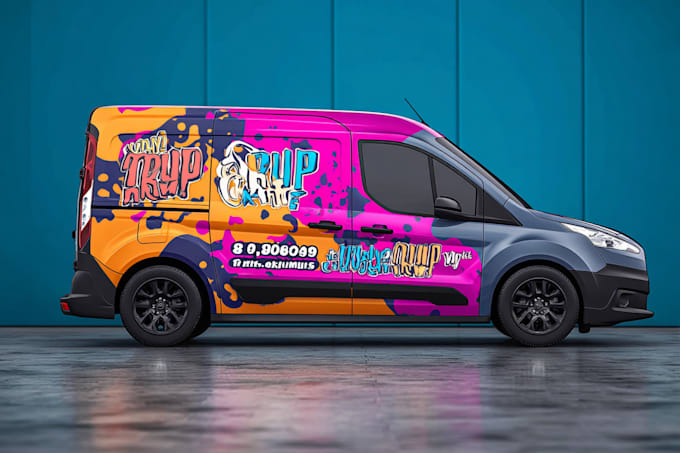 do eye catching vehicle wrap, creative van wrap, car wrap
