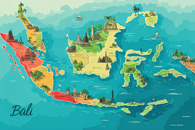 map illustration vector illustration vector map