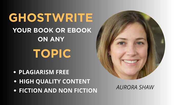 ghostwrite edit proofread format christian book and ebook writer