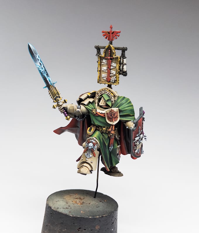 paint warhammer and other miniature models