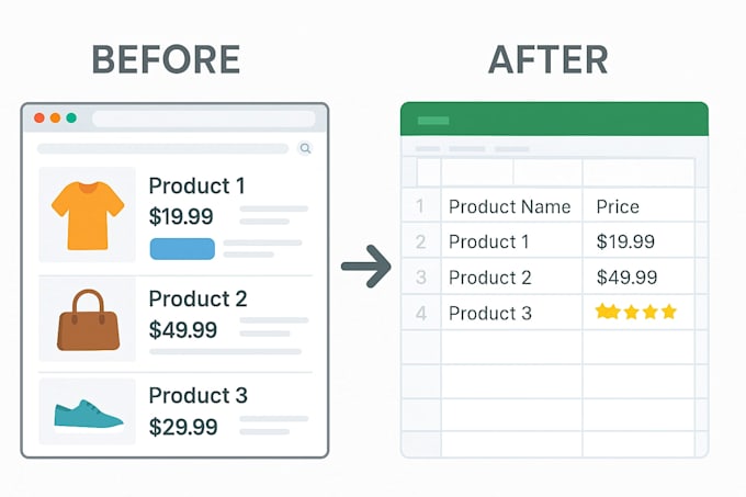 do ecommerce product data scraping and competitor analysis