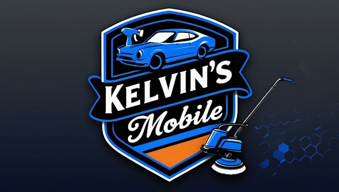 quality and beautiful auto detailing logo design