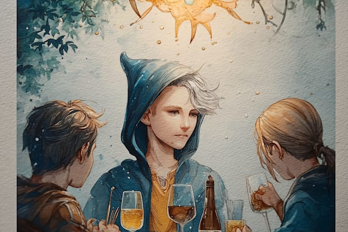 draw a custom illustration for you