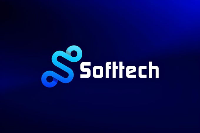design modern tech crypto security and technology logo