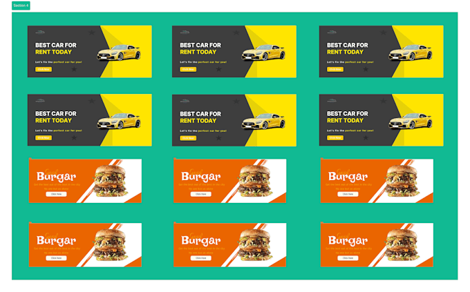 design modern banners, billboards, roller banners, and advertising graphics