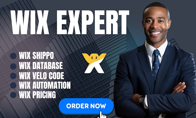 fix build wix website using shippo, velo code automation database