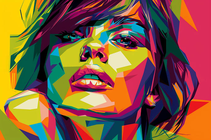 create your photo into awesome wpap pop art