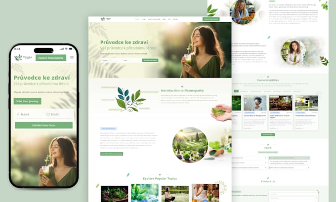 custom and creative website uiux design in figma