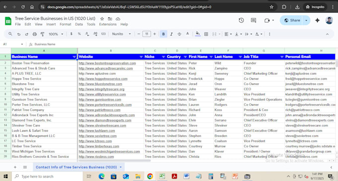 b2b lead generation for tree, landscaping, local services