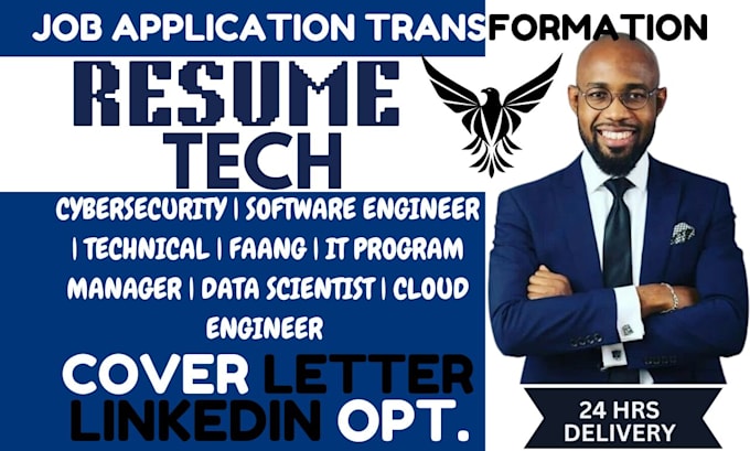 write tech, IT, software engineer, technical, faang, cybersecurity resume