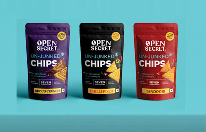 do a fantastic pouch and food packaging design