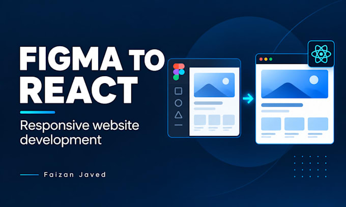 convert your figma design to a pixel perfect responsive react website