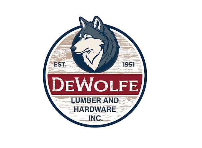 design outstanding wolf logo with express delivery