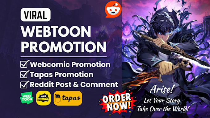 do webtoon webcomic tapas promotion popular via reddit post
