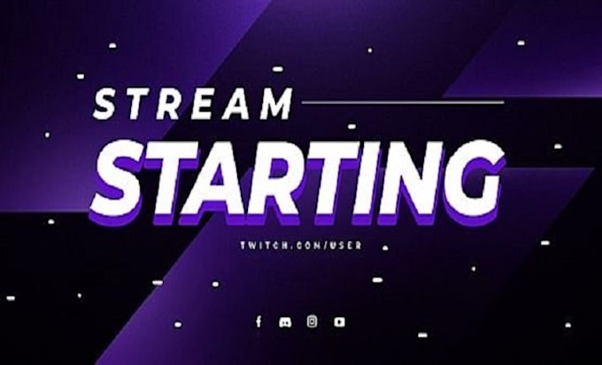 design animated twitch overlay, twitch logo intro, 3d stream background, kick