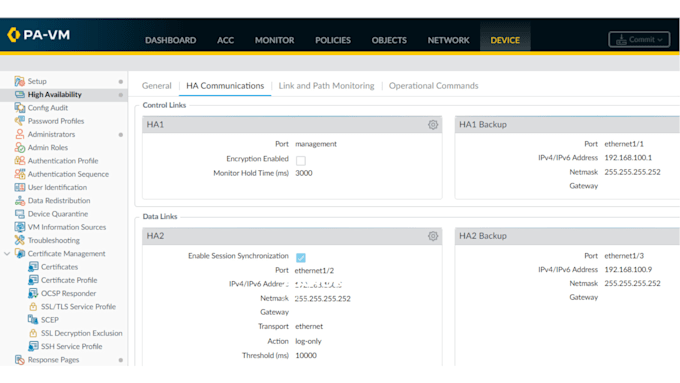 configure your fortinet, paloalto, sophos firewall