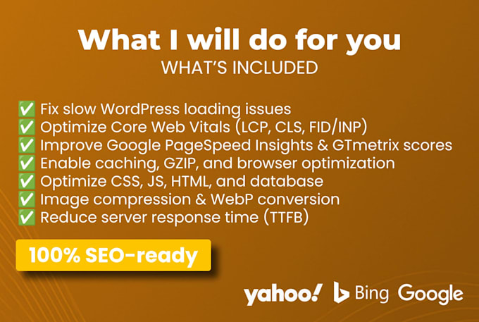 fix slow wordpress website and optimize core web vitals