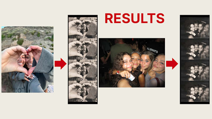 convert your pictures into photobooth strips