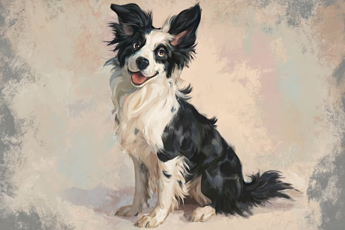 create a unique disney pet portrait