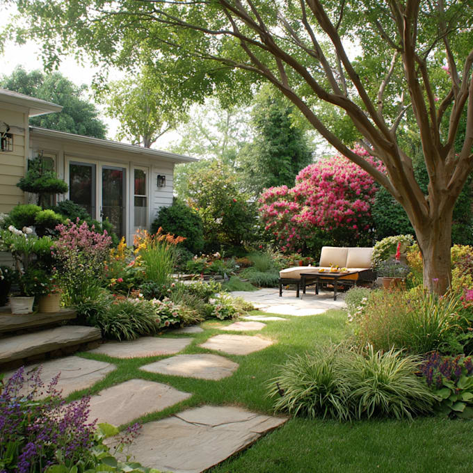 create your backyard garden patio frontyard landscape design