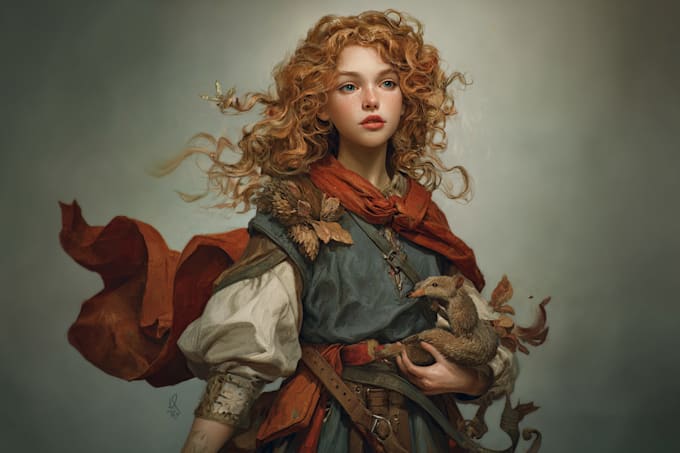 create realistic portraits and characters