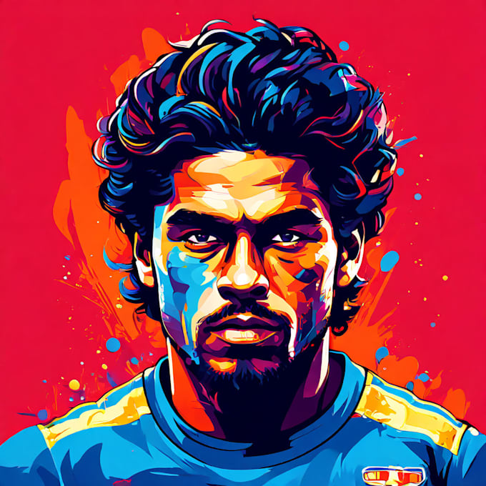 make a beautiful wpap pop art portrait