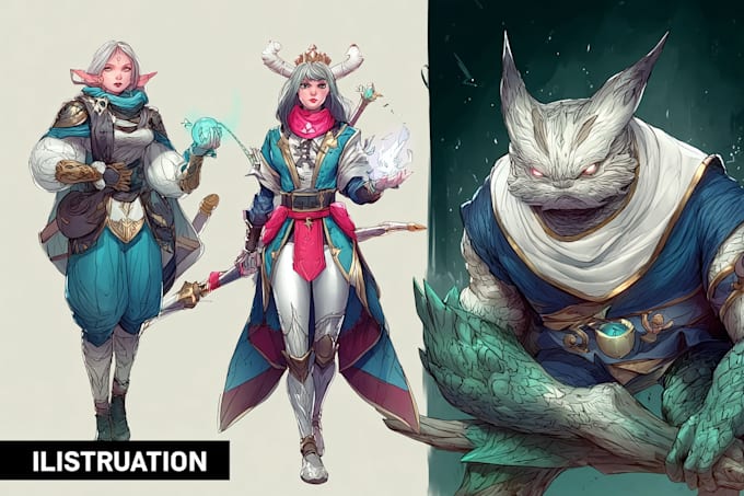 model characters and assets for games