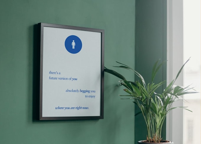 design a typography poster, wall art and motivational quotes