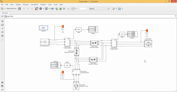 do load flow analysis using matlab, powerworld, etap, and psse