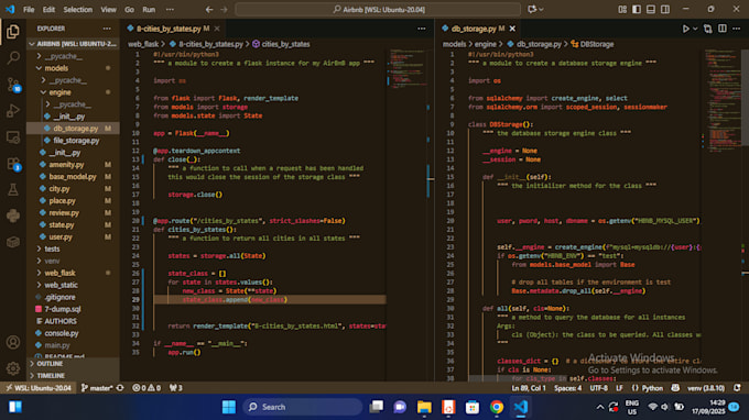 create a custom python script for automation and data processing
