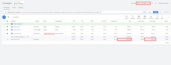setup your google ads campaigns