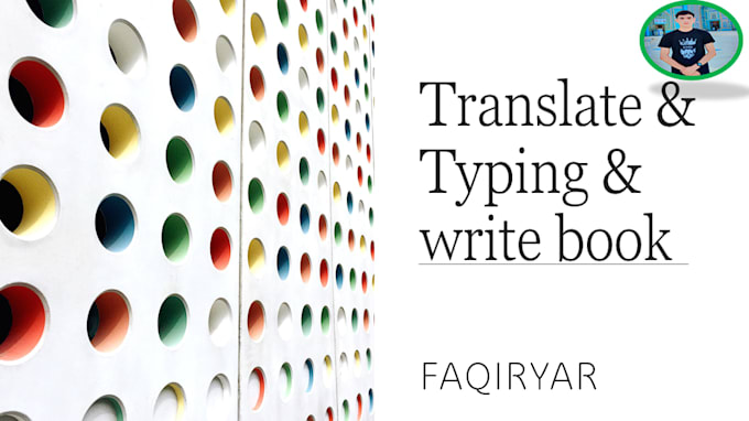 write and translate texts