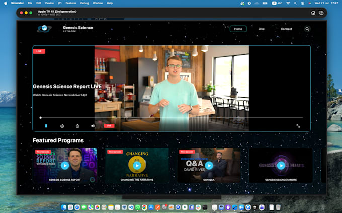 custom native watchos, tvos, or iosapp using swift language