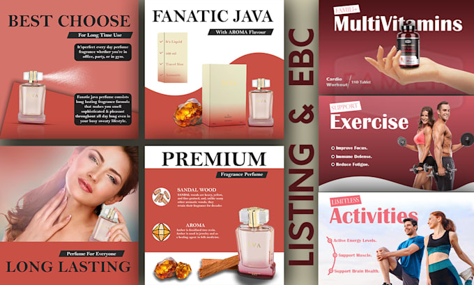 design amazon ebc, a plus content or listing for bol com