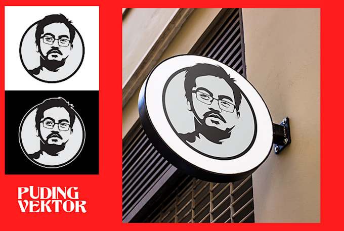 turn your portrait into a logo