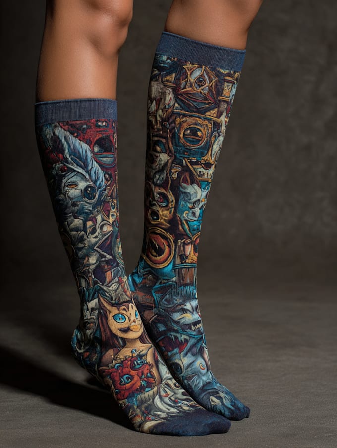 create am unique socks design