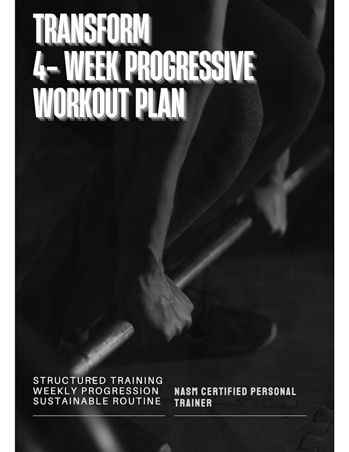 create custom workout plans for your goals