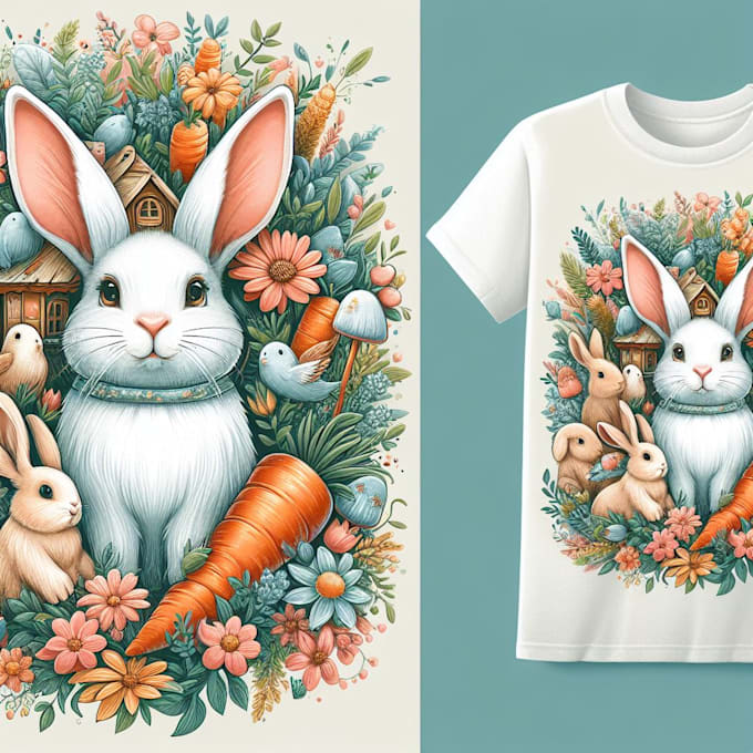 create unique ai generated t shirt and mug designs for print on demand