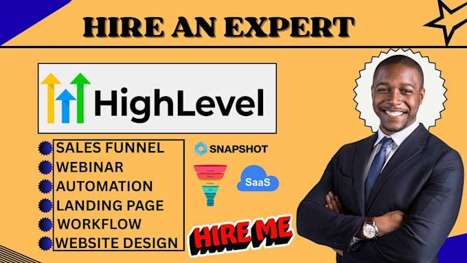 gohighlevel real estate saas snapshot gohighlevel website high level sale funnel