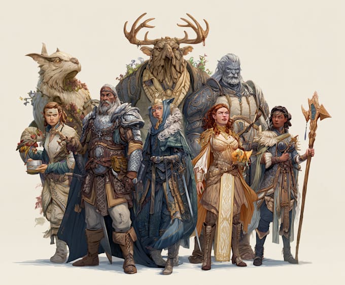 do a dnd character