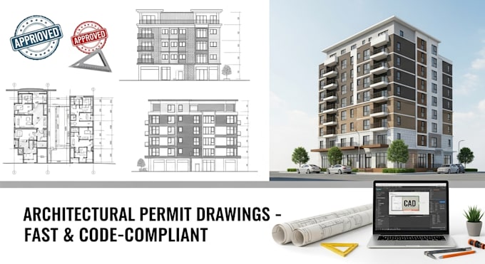 create professional architectural permit drawings for your construction projects