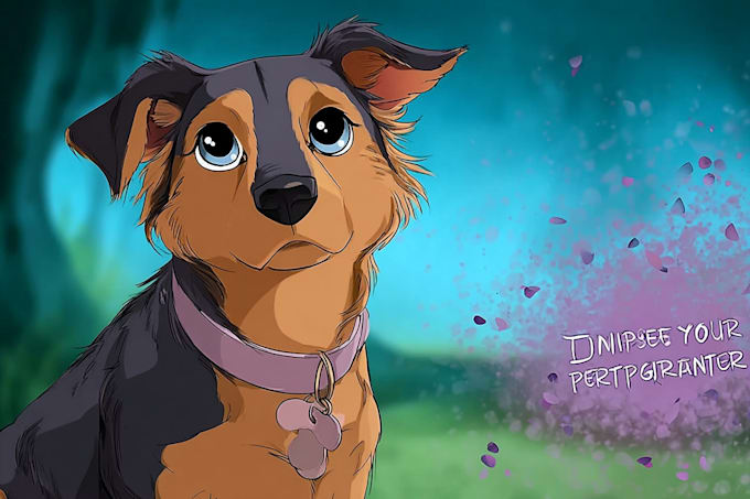 do unique disney pet portrait