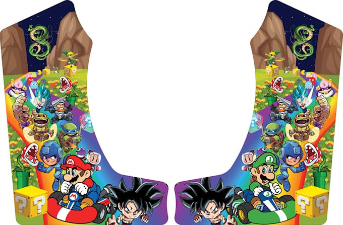 create a custom arcade artwork