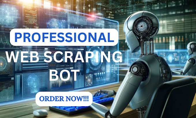 build web scraping bot, python scraping bot, product scraping, amazon scraping