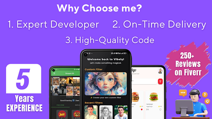 do android and IOS, mobile app development, flutter app creation