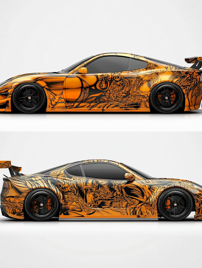 create van wrap, truck wrap, wrap design or custom vehicle